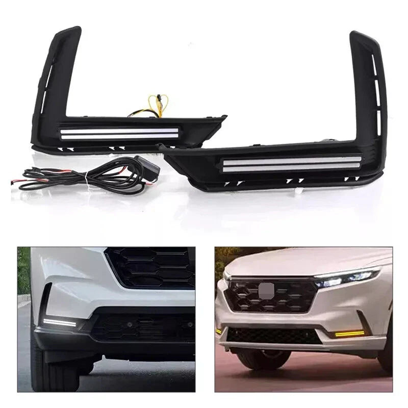 Honda CR-V 2023-2025 - Daytime Running Light & Turn Signal LED DRL Fog Lamp