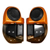Harley Touring (2014-2023) Amber Whiskey Lower Vented Fairings Speaker Pods