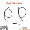 Honda CBR600RR 92cm Black Stainless Clutch Control Cable (2003-2012)