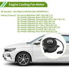 Acura MDX Base V6 3.7L 1 Pc Radiator Fan Motor (2007-2013)
