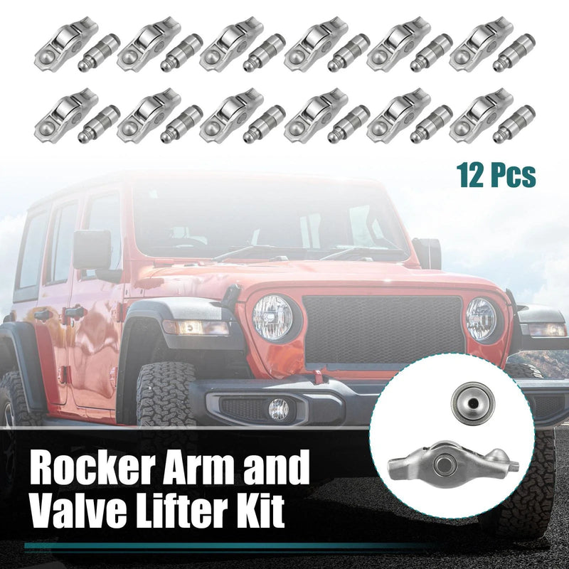 Chrysler Dodge Charger Rocker Arm and Valve Lifter Kit 12 Pcs