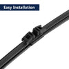 Ford Edge Rear Windshield Wiper Blade Arm Set 12" (2019-2020)