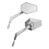 Harley Electra Road Street Glide Chrome Rear-View Side Mirrors (1982-2023)