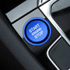 Passat B8 Blue Aluminum Interior Trim Engine Start Push Button Cover Fit