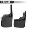 Jeep Wrangler Car Mud Flaps Splash Guards  Black (2007-2018)