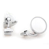LH CLight -On Fender Universal Fit Chrome Convex Door Mirrors