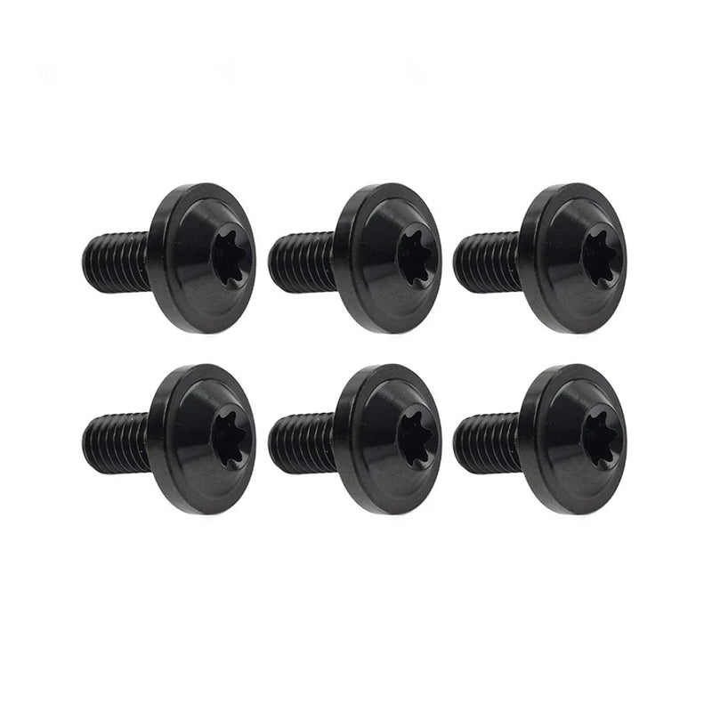 Bike Motor 6 x Universal Titanium M5x15mm Torx Head Bolts