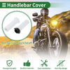 Motorcycle Motorcycle Hand Grips Cover Kit TPU White Square