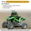 Arctic Cat ATV 400 DVX 3 x Stainless Braided Brake Lines Kit (2004–2004)
