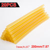 Car 20x Hot Melt Glue Car Body Paintless Dent Repair Puller Tool Black Kit
