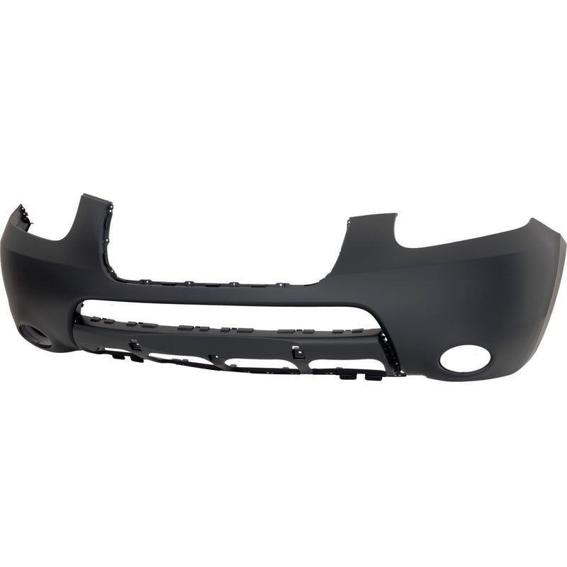 Front Bumper Cover For 2007-2009 Hyundai Santa Fe w/ fog