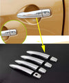 Nissan Qashqai Rogue Sport Chrome Door Handle Cover Trim 8 x Pieces (2014-2021)
