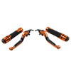 Yamaha YZF R3 MT-03 Orange Extendable Brake Clutch Lever Grip Set (2015-2023)