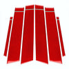 Alfa Romeo Giulia 6 x B Pillar Post Panel Window Cover Trim (2017-2021)