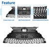 Lexus ES350 2019-2021 Black Facelift Style Front Hood Bumper Grille