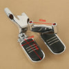 Harley Sportster 883 1200 Chrome Passenger Footpeg Bracket (2004-2013)