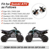 Suzuki Vinson 500 4x4 Front Brake Caliper & Pads (2002–2007)