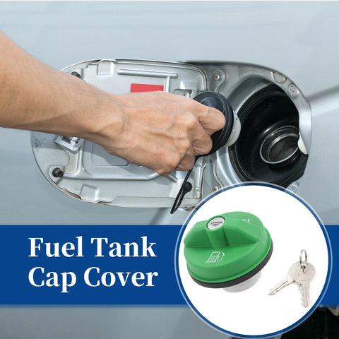 Chevrolet, Dodge, Ford Locking Gas Cap Fuel Tank Cover with Keys (2000-2023)