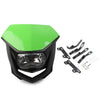 Supermoto Dirt Bike - Green Headlight Fairing