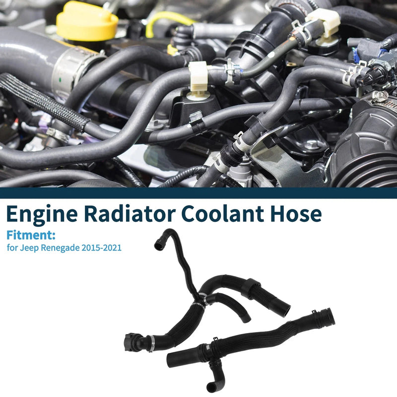 Jeep Renegade Water Pipes Engine Radiator Coolant Hose (2015-2021)