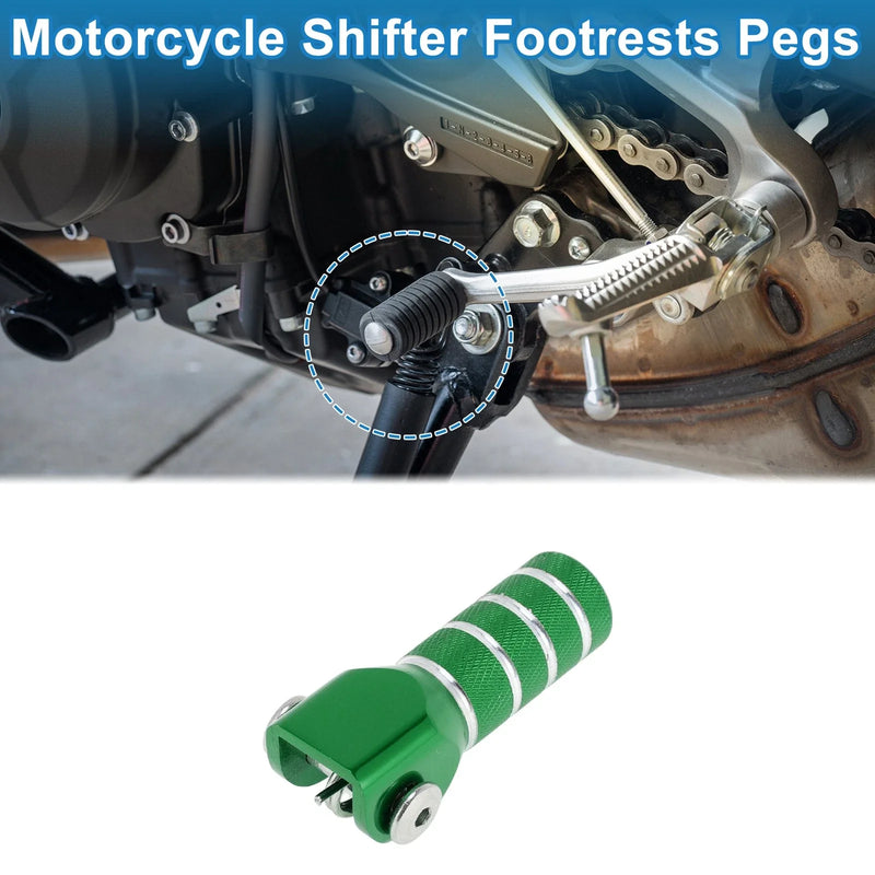 Yamaha YZF Green Shifter Footrests Pegs