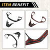 Ford Maverick Carbon Fiber Pattern Steering Wheel Cover Trim (2022-2024)
