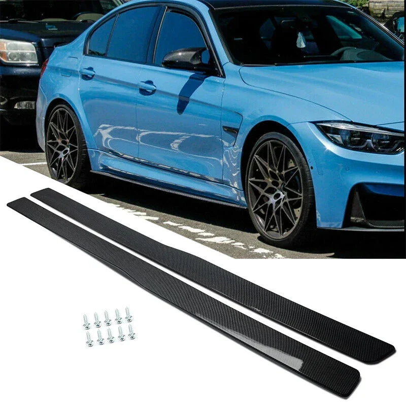 BMW F80 M3 F82 M4 M Performance Carbon Side Skirts Extensions (2015-2020)