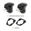 Jeep Cherokee Windshield Washer Nozzle  Black (2014-2017)