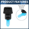 Ford Focus Front Windshield Washer Nozzles (2000-2018)