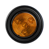 Trailer Side Marker Clearance Grommet 2" Round Amber LED Light (All Years)