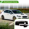 Suzuki Solio (2021-2024) Black Red 1 Set Dashboard Cover Mat