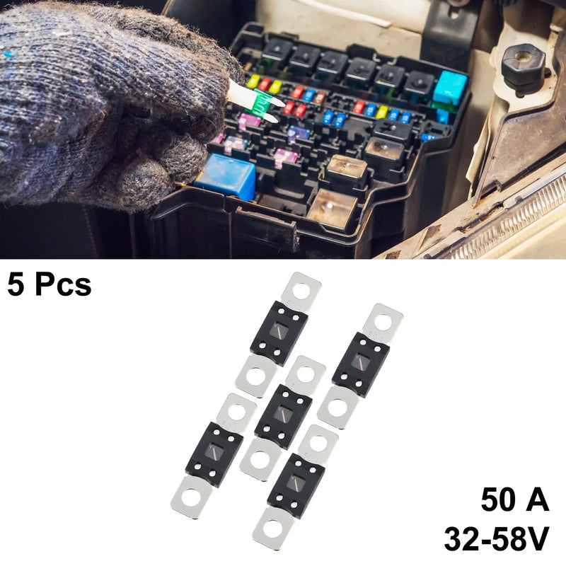 Automotive Truck Motorcycle Boat Audio 5 x 50A 32V Fuse