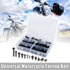 Motorcycle Bolts / 223pcs / Windscreen Fairing Bolts Bodywork Screws