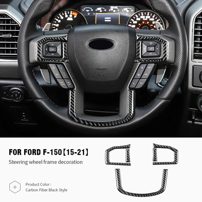 Ford F-150 Carbon Fiber Trim Covers (2015-2021)