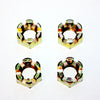 50cc 110cc 125cc Quad Dirt Bike ATV 4 x 12mm Wheel Hub Axle Castellated Nuts