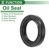 Oil Seal 5 Pcs Seal Ring Rotary Shaft Seal NBR Rubber 32x47x8mm Black