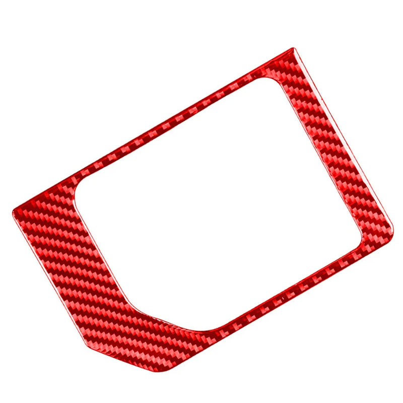 Toyota Tundra Carbon Fiber Red Gear Shift Panel Cover Trim (2014-2021)