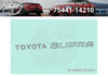 TOYOTA SUPRA A70 Genuine Rear Quarter Outside Moulding Emblem (1986–1992)