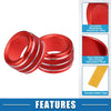 Subaru BRZ, Toyota 86 (2022) -  Red AC Radio Switch Knob Cover Trim