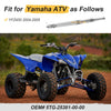 Yamaha YFZ450 Rear Axle Shaft with Nut (2004–2005)