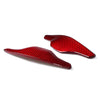 Cadillac XTS 2 x Red Carbon Fiber Shift Paddle Extensions (2013-2019)