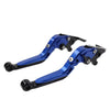 BMW S1000RR S1000R Blue CNC Extendable Brake Clutch Levers (2015-2019)