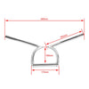 Harley Bobber, Chopper, Honda 7/8" Drag Z Bar Handlebar