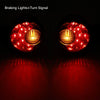 Harley Sportster XL 883 1200 LED Rear Turn Signal Lights Smoke (1992-2022)