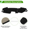 Mazda MX-5 ND RF Miata 2015-2020 Black Dashboard Cover Mat