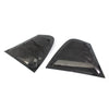 BMW 3-Series F30 2 x Carbon Fiber Quarter Window Louvers (2013-2018)