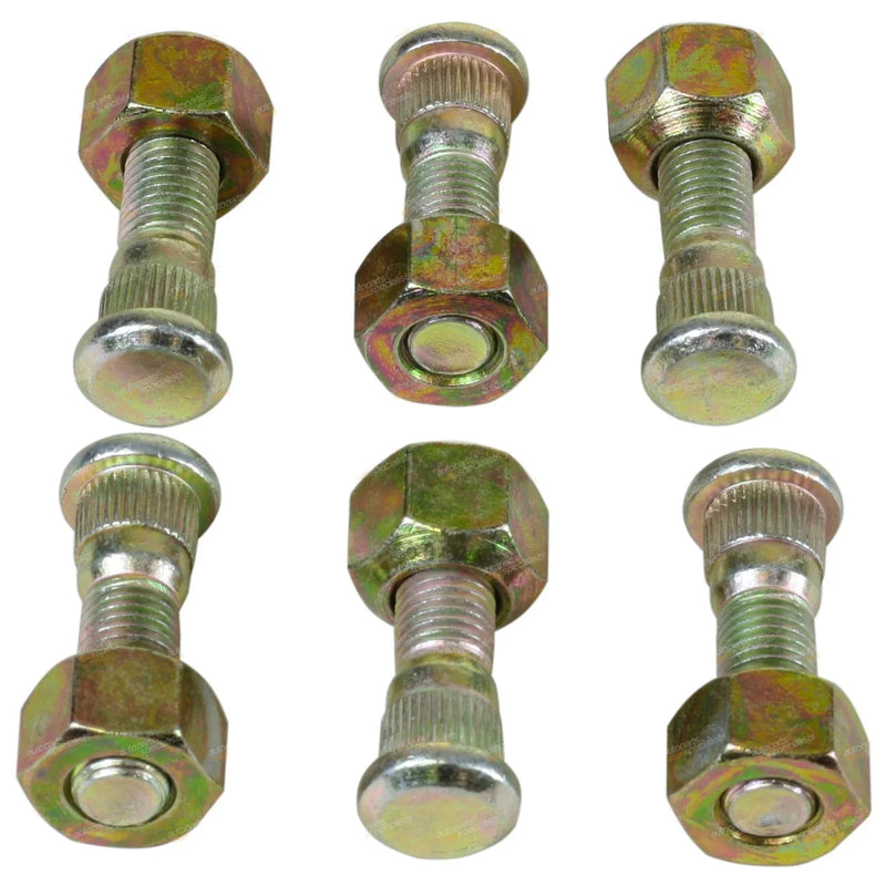 Toyota Hilux Wheel Studs + Nuts 6 x (1988–1999)