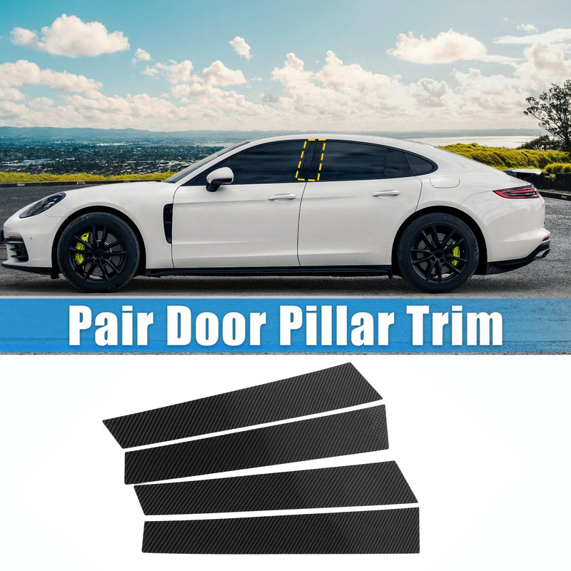 Porsche Panamera 4 x Windshield B Pillar Trim Garnish (2009 - 2016)