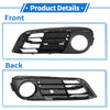 BMW 5 Series (2014 - 2016) Black 1 Pc Car Front Left Fog Light Grill