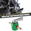 Motorcycle Go Kart Aluminum Alloy Green Fuel Tap Petcock Valve Switch 6mm